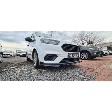 Ford Courier 2018-2022 Uyumlu Yedek Parça  Abt Style Makyajlı Ön Tampon Eki Plastik