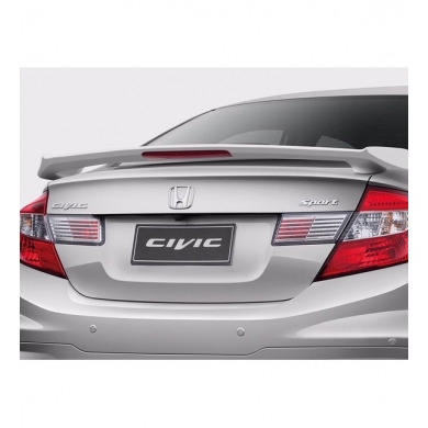 Honda Civic Uyumlu Yedek Parça 2012 Modulo Işıklı Spoiler Boyalı