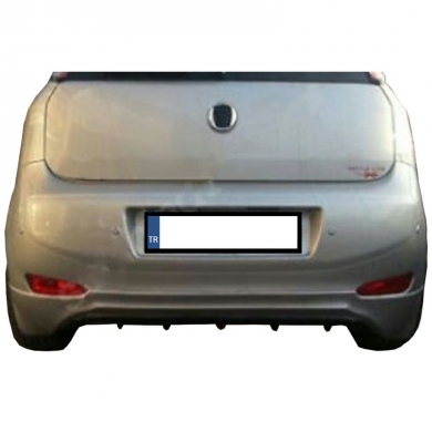 Fiat Punto Uyumlu Yedek Parça Arka Tampon Eki Boyasız