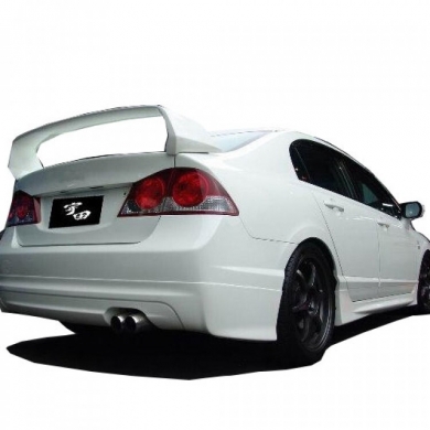 Honda Civic Uyumlu Yedek Parça2007-2011 Mugen Yüksek Spoiler Boyalı