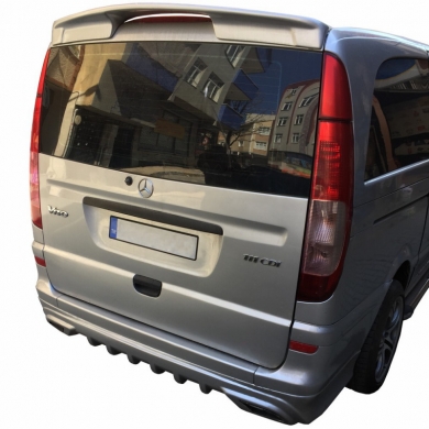 Mercedes Viano Uyumlu Yedek Parça Spoiler Boyasız