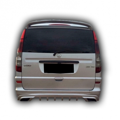 Mercedes Vito Orta Kasa Uyumlu Yedek Parça Çift Kapı Spoiler Boyasız