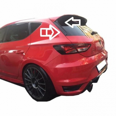 Seat Leon MK3.5 Uyumlu Yedek Parça Spoiler Kulağı Boyasız