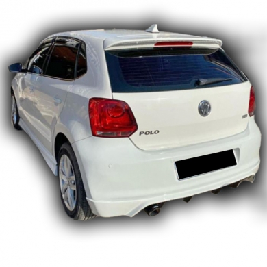 Volkswagen Polo Mk 5 Uyumlu Yedek Parça Arka Difüzör Boyasız