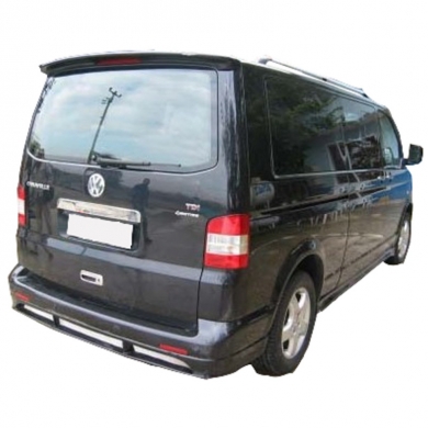 Volkswagen Transporter T6 2011 - 2015 Uyumlu Yedek Parça Arka Tampon Eki Boyasız
