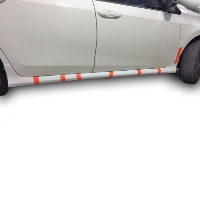 Toyota Corolla 2015-2019 Uyumlu Yedek Parça M3 Marşpiyel Boyasız