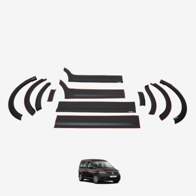 Volkswagen Caddy 2010-2015 Uyumlu Yedek Parça Dodik Set 12 Parça Kısa Şase Çift Sürgü