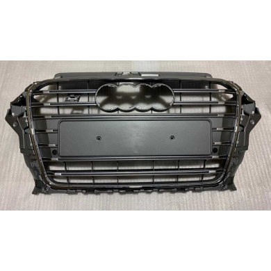 Audi A3 S3 2013-2016 Uyumlu Yedek Parça Panjur Gri