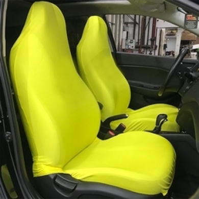 Chevrolet Uyumlu Yedek Parça Penye Servis Kılıfı Sarı