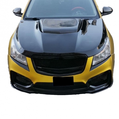 Chevrolet Cruze 2009 - 16 Uyumlu Yedek Parça M3 Style Ön Tampon Plastik Boyasız