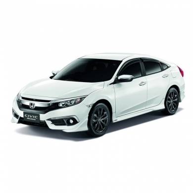 Honda Civic Fc5 Uyumlu Yedek Parça 2016 - 19 Modulo Ön Tampon Flap Plastik Boyasız