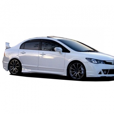 Honda Civic Fd6 Uyumlu Yedek Parça 2006 - 2012 Mugen Marşpiyel Plastik Boyasız