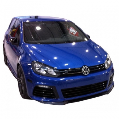 Volkswagen Golf 6 2009 - 12 Uyumlu Yedek Parça R Tampon Uyumlu Lip (3 Parça) Plastik Boyasız