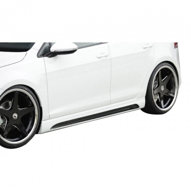 Volkswagen Golf 7 2012 - 20 Uyumlu Yedek Parça Rieger Marşpiyel Plastik Boyasız