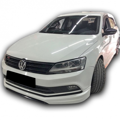 Volkswagen Jetta 2015 - 17 Uyumlu Yedek Parça R line Ön Ek Plastik Boyasız