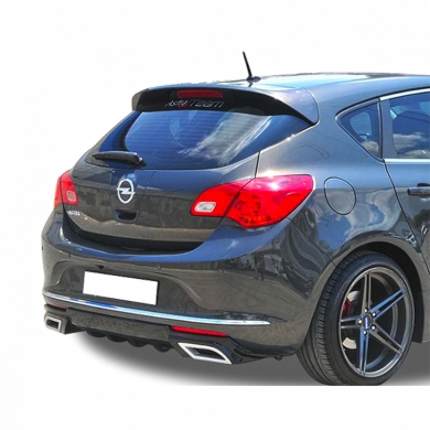 Opel Astra J Hb 2013 - 15 Uyumlu Yedek Parça Custom Difüzör Plastik Boyasız