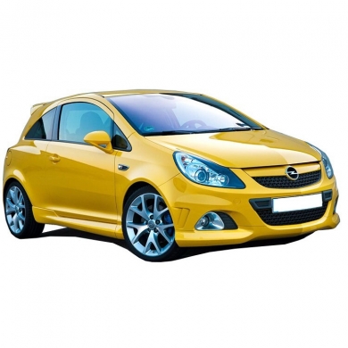 Opel Corsa D 3 Kapı 2007 - 15 Uyumlu Yedek Parça Opc Marşpiyel Plastik Boyasız