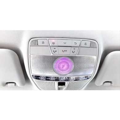 Mercedes C Serisi W205 Uyumlu Yedek Parça 3 Renk Tavan Ambiyans ve Hoparlör Set (2 Hoparlör İçerir)