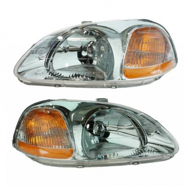 Honda Civic Uyumlu Yedek Parça 1996-1998 OEM Ön Far Takımı