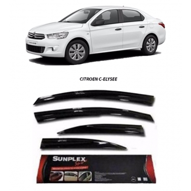 Citroen C Elysee Uyumlu Yedek Parça 2012-2020 Sport Style Cam Rüzgarlığı