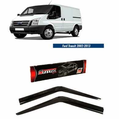 Ford Tourneo Courier   Uyumlu Yedek Parça  2014-2021 Sport Style Cam Rüzgarlığı