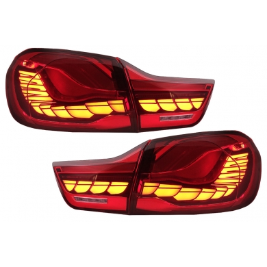 Bmw 4 Serisi F32 F33 F36 M4 F82 F83 (2014-2019) Uyumlu Yedek Parça Dinamik Sıralı Kayar Ledli Stop