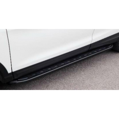 SsangYong Musso Uyumlu Yedek Parça  2019+ Yan Basamak (Quantum Black) Siyah AQM4WD PNS03