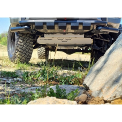 Toyota Hilux 2015+ Uyumlu Yedek Parça Karter Koruma AQM4WD