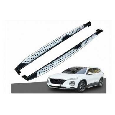 Hyundai IX45 2019+ Uyumlu Yedek Parça Bmw Görünümlü Yan Basamak