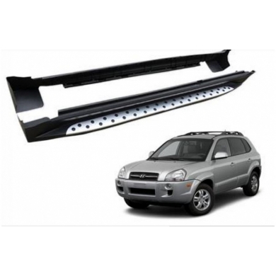 Hyundai Tucson 2004-2014 Uyumlu Yedek Parça Bmw Görünümlü Yan Basamak