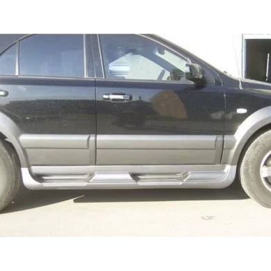 Kia Sorento 2003-2006 Uyumlu Yedek Parça OEM Yan Basamak / Gri