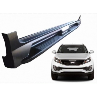 Kia Sportage 2010-2014 Uyumlu Yedek Parça OEM Yan Basamak / Siyah