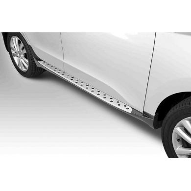 Hyundai Santa Fe 2013-2018 Uyumlu Yedek Parça OEM Bmw Görünümlü Yan Basamak