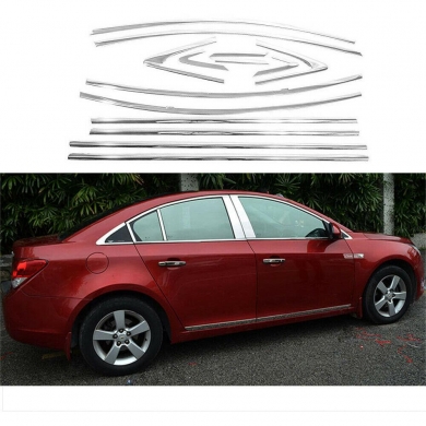 Chevrolet Cruze 2013 Uyumlu Yedek Parça Krom Cam Çerçevesi