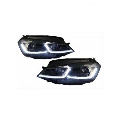 VW Golf 7 Uyumlu Yedek Parça 7,5 Dizayn Far Krom
