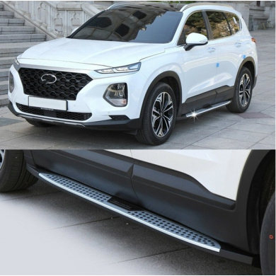 Hyundai Santa Fe 2019+ Uyumlu Yedek Parça Bmw Görünüm Yan Basamak