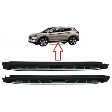 Hyundai Tucson 2015-2020 Uyumlu Yedek Parça Square Yan Basamak