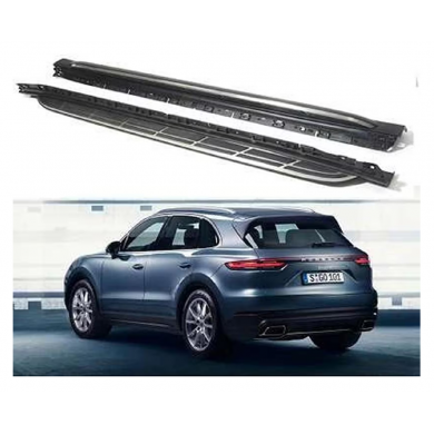 Porsche Cayenne Uyumlu 2018+ Square Yan Basamak