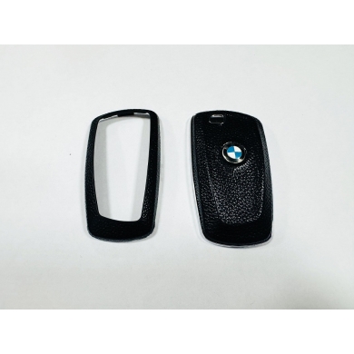 Bmw F10 ve F30 Uyumlu Yedek Parça Şık Tasarım Anahtarlık Kumanda Kabı Siyah