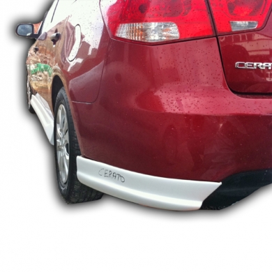 Kia Cerato 2010-2012 Uyumlu Yedek Parça Arka Tampon Karlık 2 Parça Boyalı