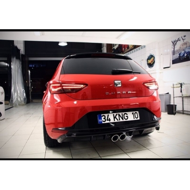 Seat Leon 2017 Uyumlu Yedek Parça Makyajlı Difüzör Boyalı