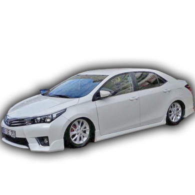 Toyota Corolla 2015 Yeni Kasa Uyumlu Yedek Parça 2 Parça Ön Karlık Boyalı