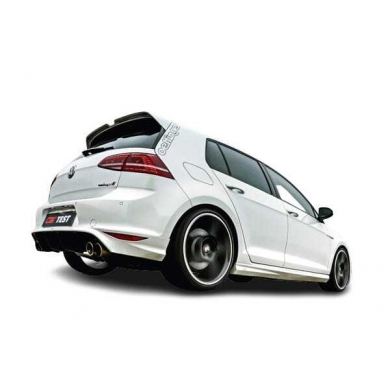 Volkswagen Golf 7 Uyumlu Yedek Parça  Oettinger Style Plastik Arka Tampon Eki