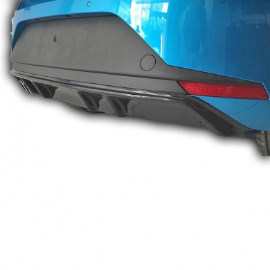 Seat Leon Mk3 2013+ Uyumlu Yedek Parça FR Difüzör (Plastik)