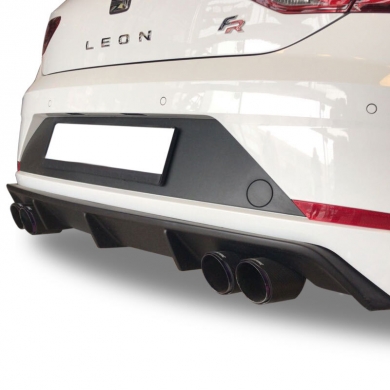 Seat Leon Uyumlu Yedek Parça Mk3 Sag-Sol Çift Çıkış Difüzör (Plastik)