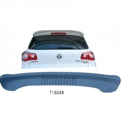Volkswagen Tiguan 2007-2017 Uyumlu Yedek Parça Cam Üstü Spoiler (Plastik)